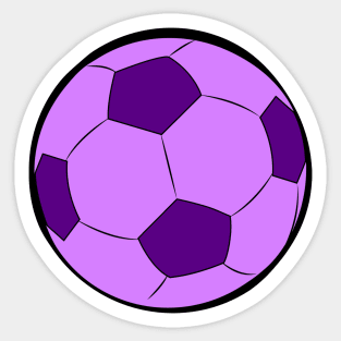 Colorful Football / Soccer Ball Sticker